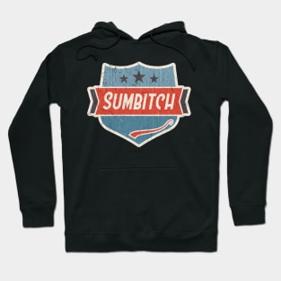 Sumbitch vintae art Hoodie